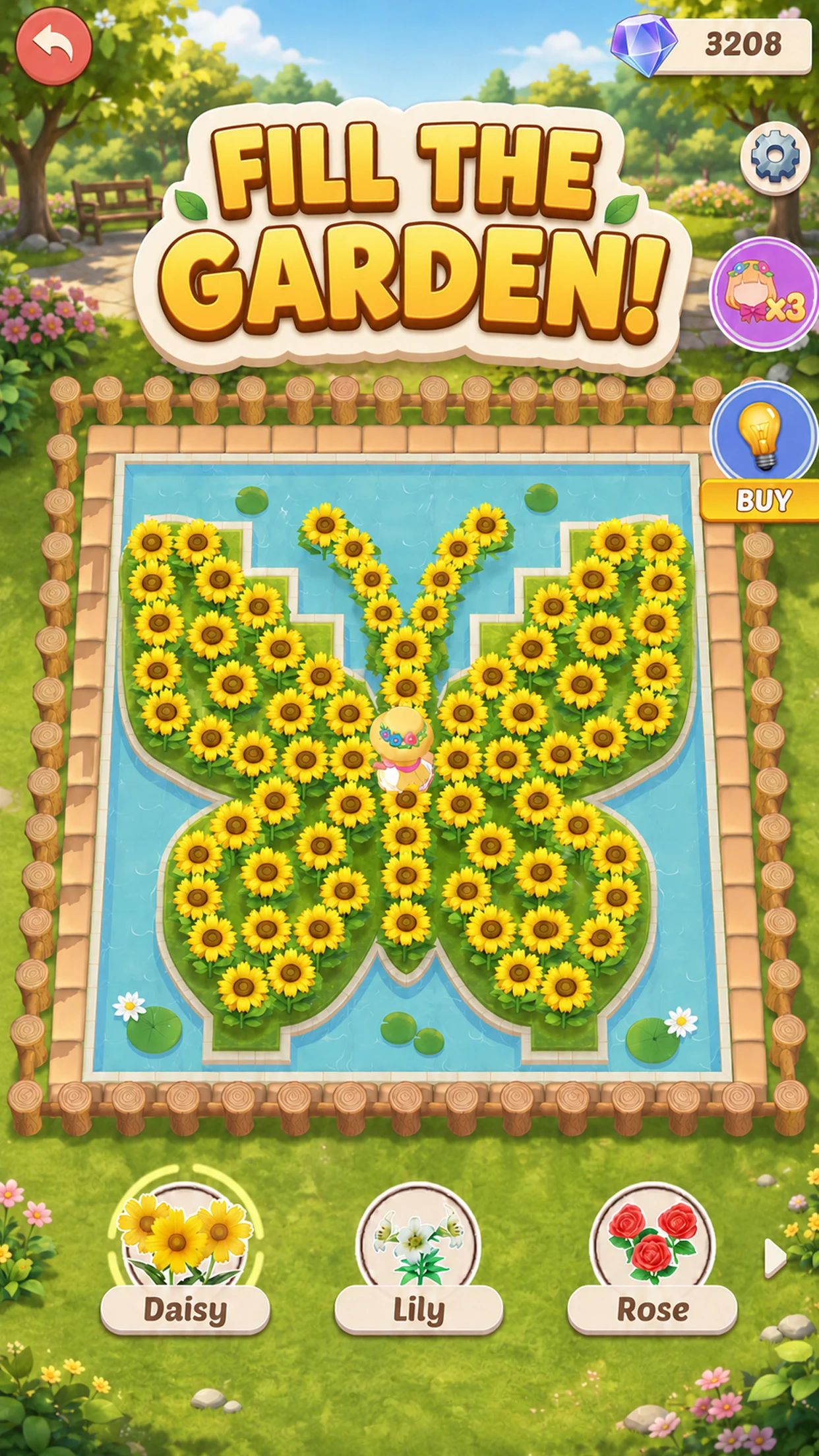 Town Florist - Bloom & Roll screenshot