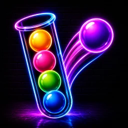 أيقونة Ball Sort : Neon Flow