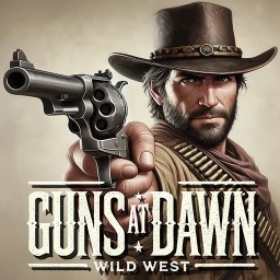 أيقونة Guns at Dawn: West Shooter