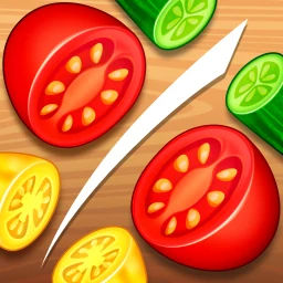 أيقونة Veggies Cut: Logic Puzzle Game