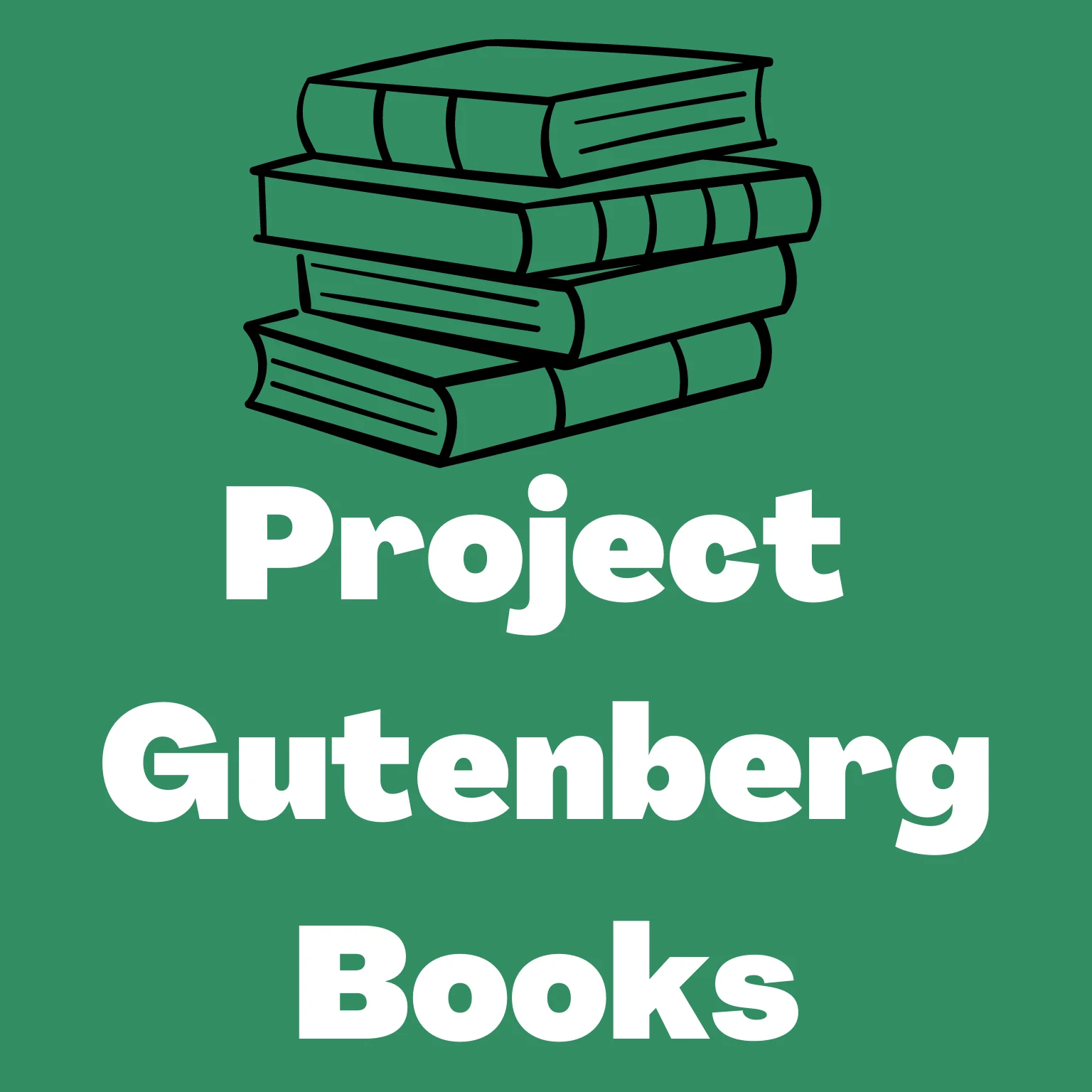 Project Gutenberg screenshot