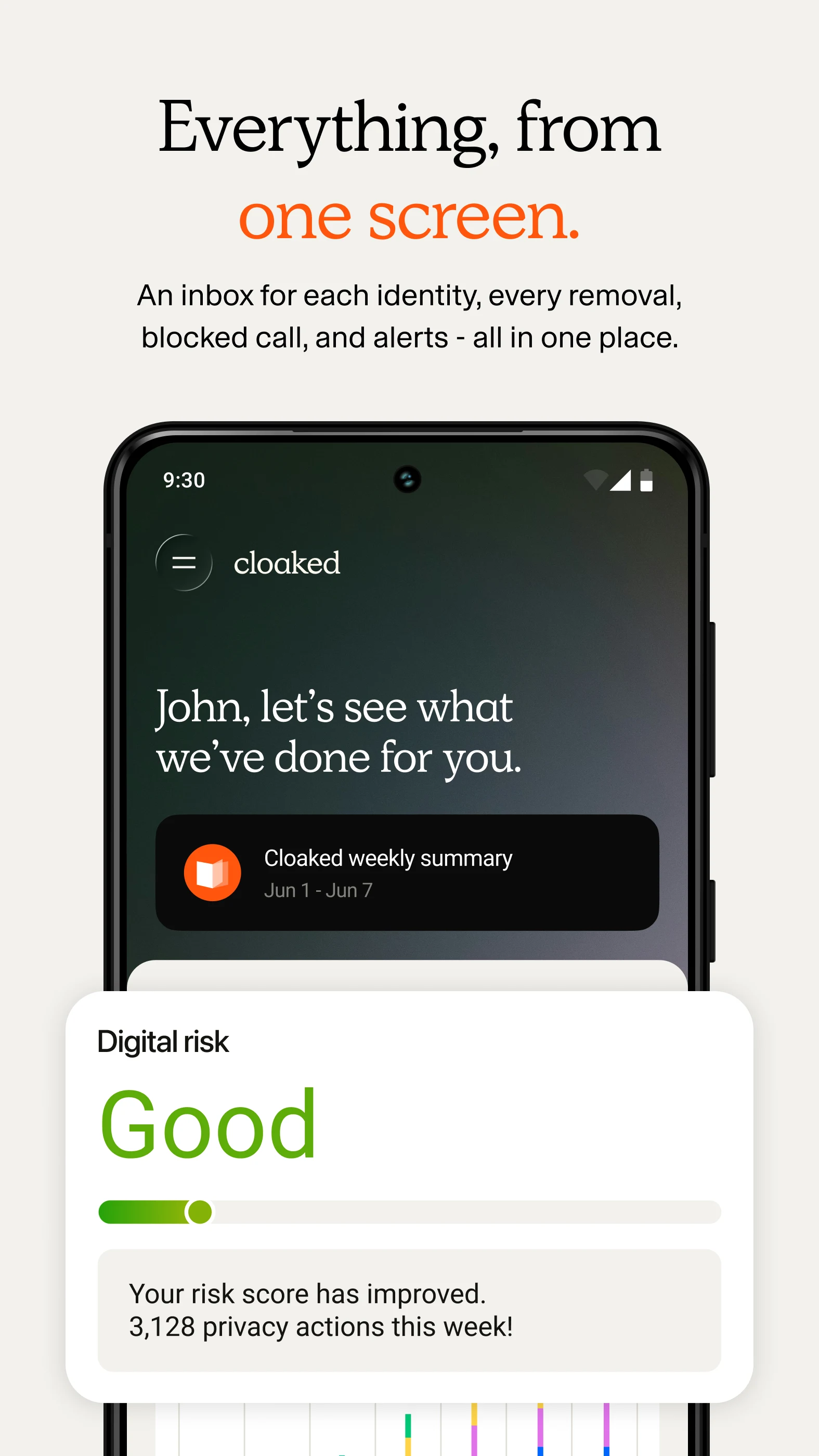 Cloaked: Protect your privacy screenshot