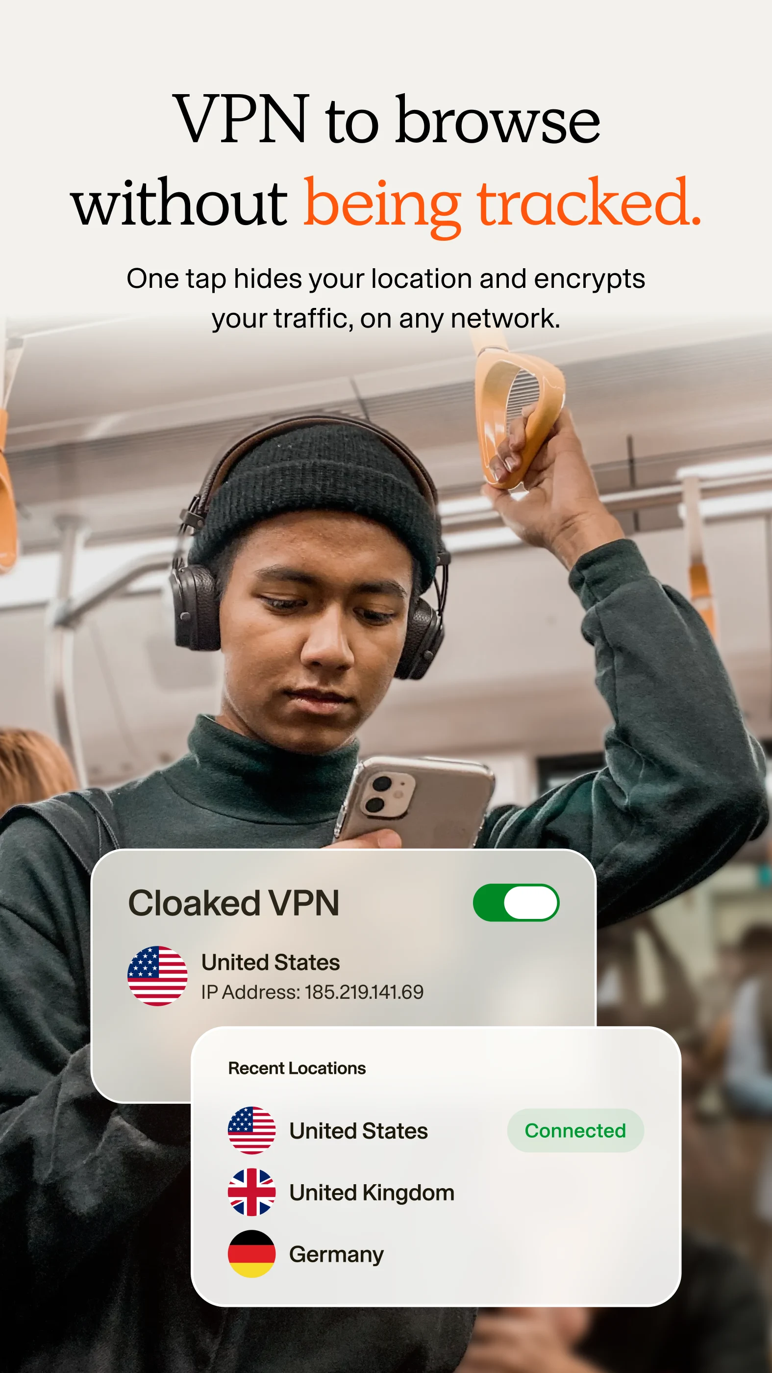 Cloaked: Protect your privacy screenshot
