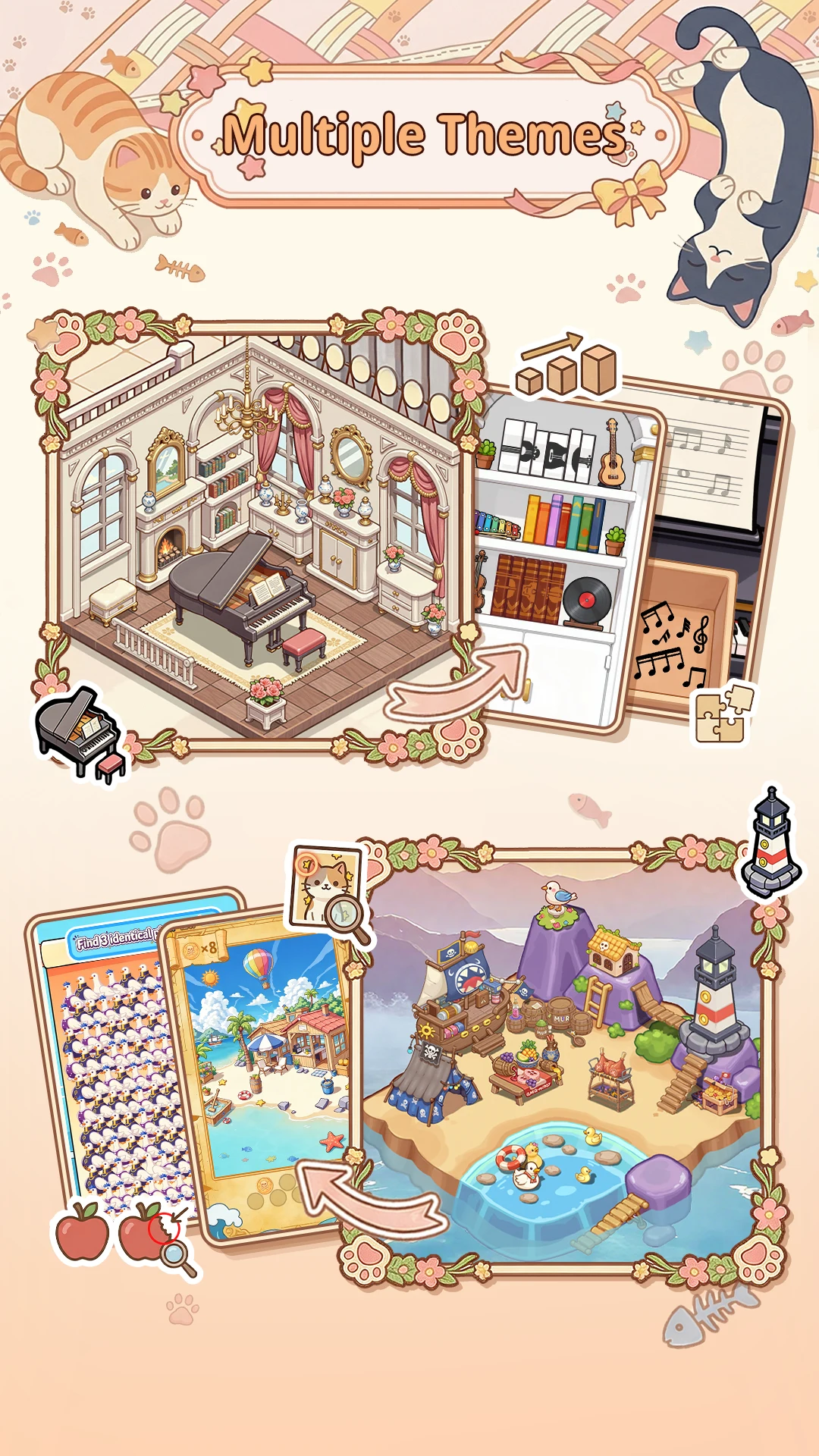 Merge & Stick: Tidy Decor screenshot