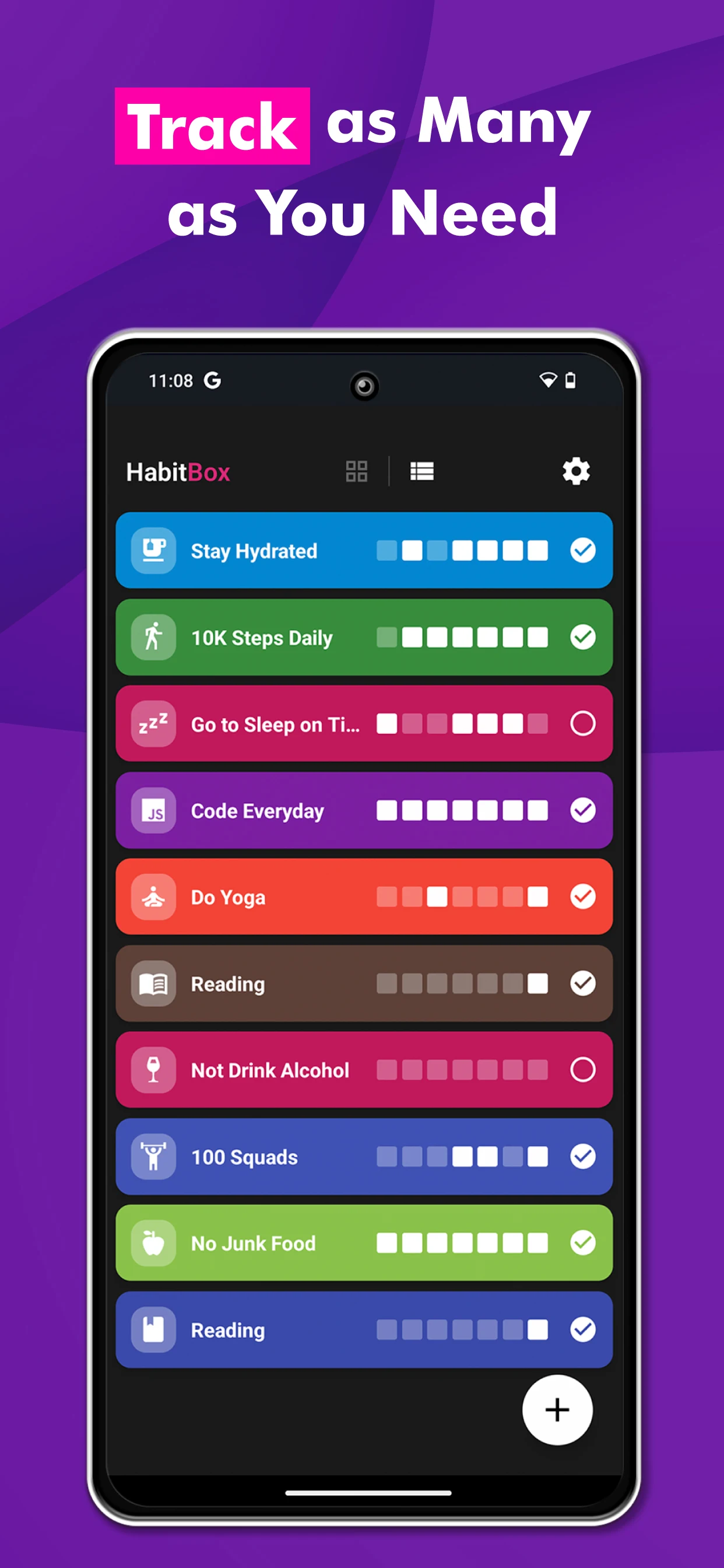 Habit Tracker - HabitBox screenshot