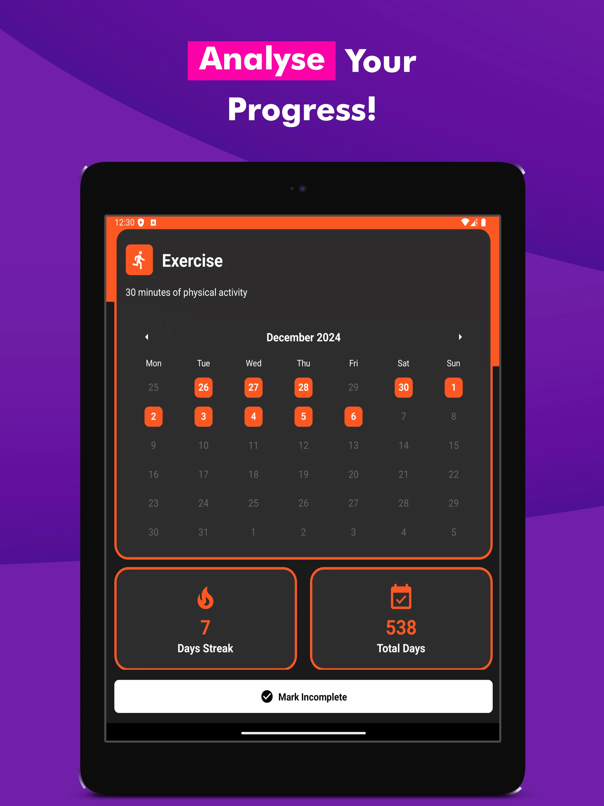 Habit Tracker - HabitBox screenshot