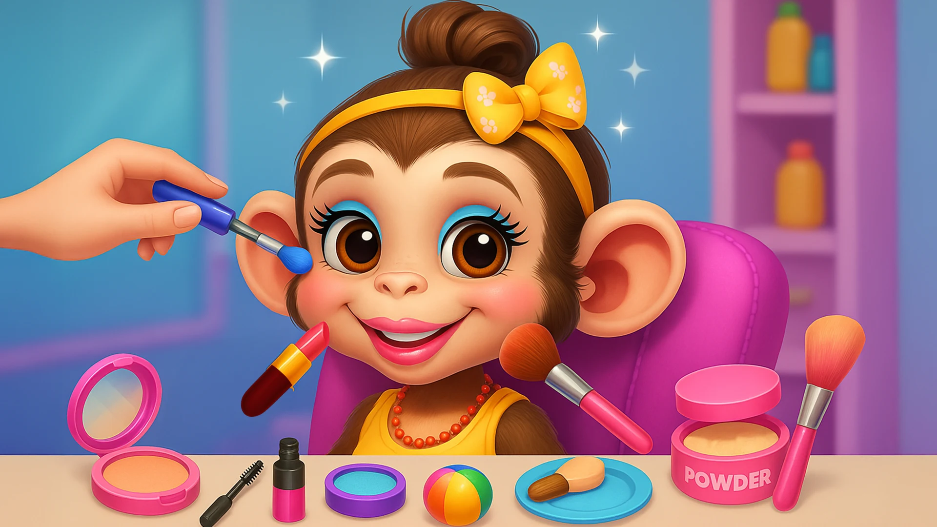 Punch Monkey Care game - Poor screenshot