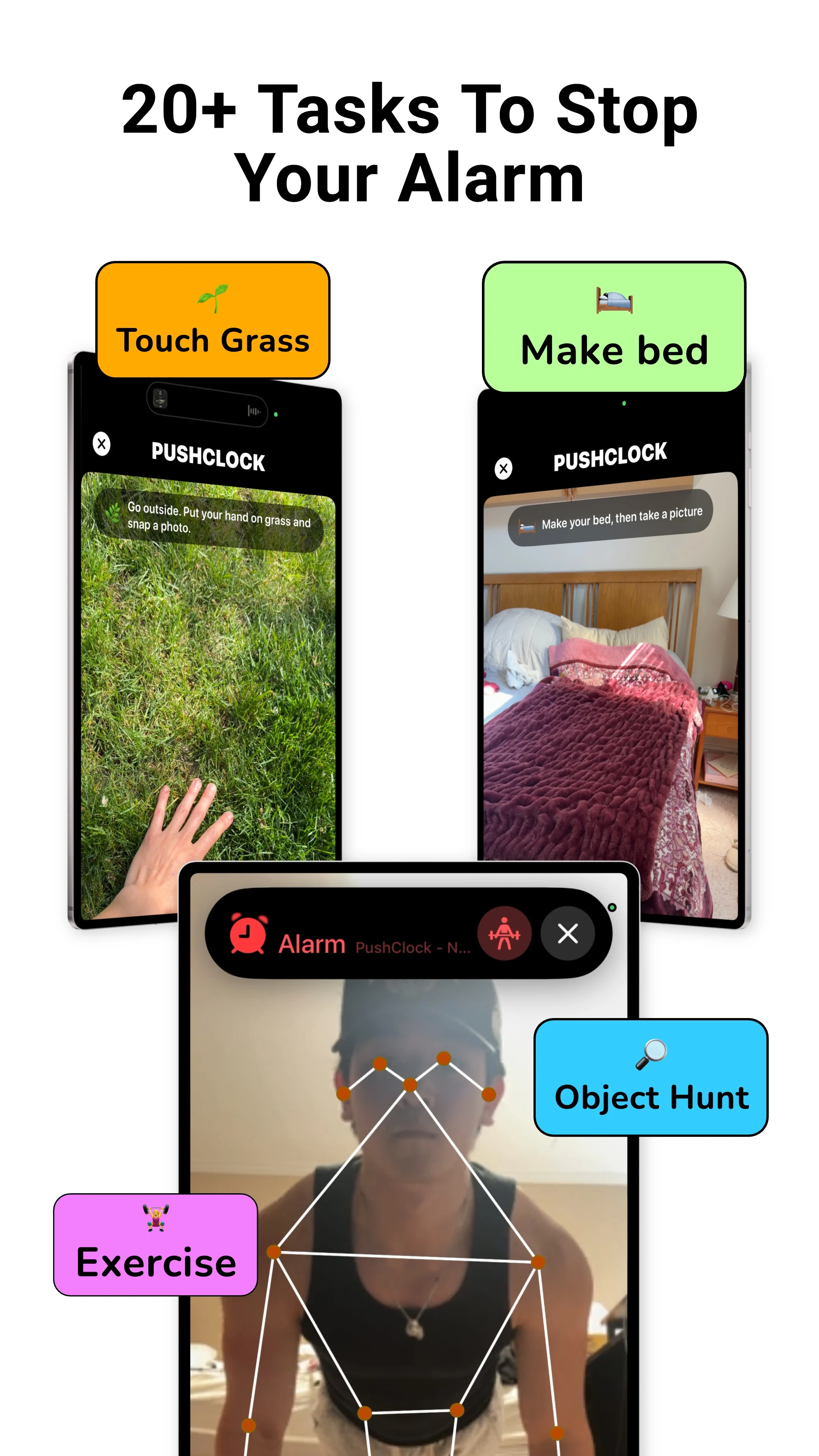 PushClock - Loud Alarm Clock screenshot