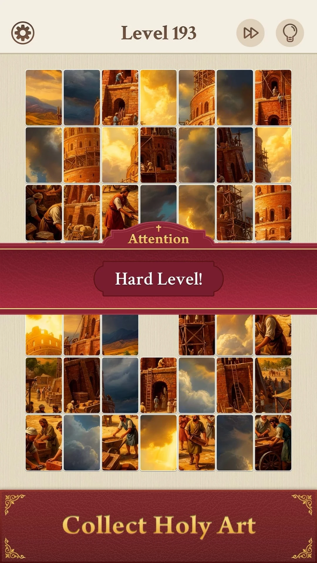 Bible Jigsaw Solitaire screenshot