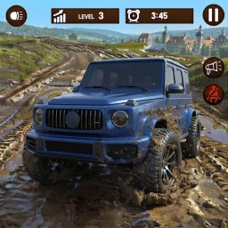 Symbol von SUV Offroad: 4x4 Jeep Sim