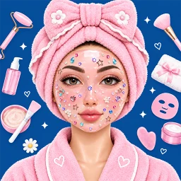 Symbol von Skincare ASMR Makeup Time