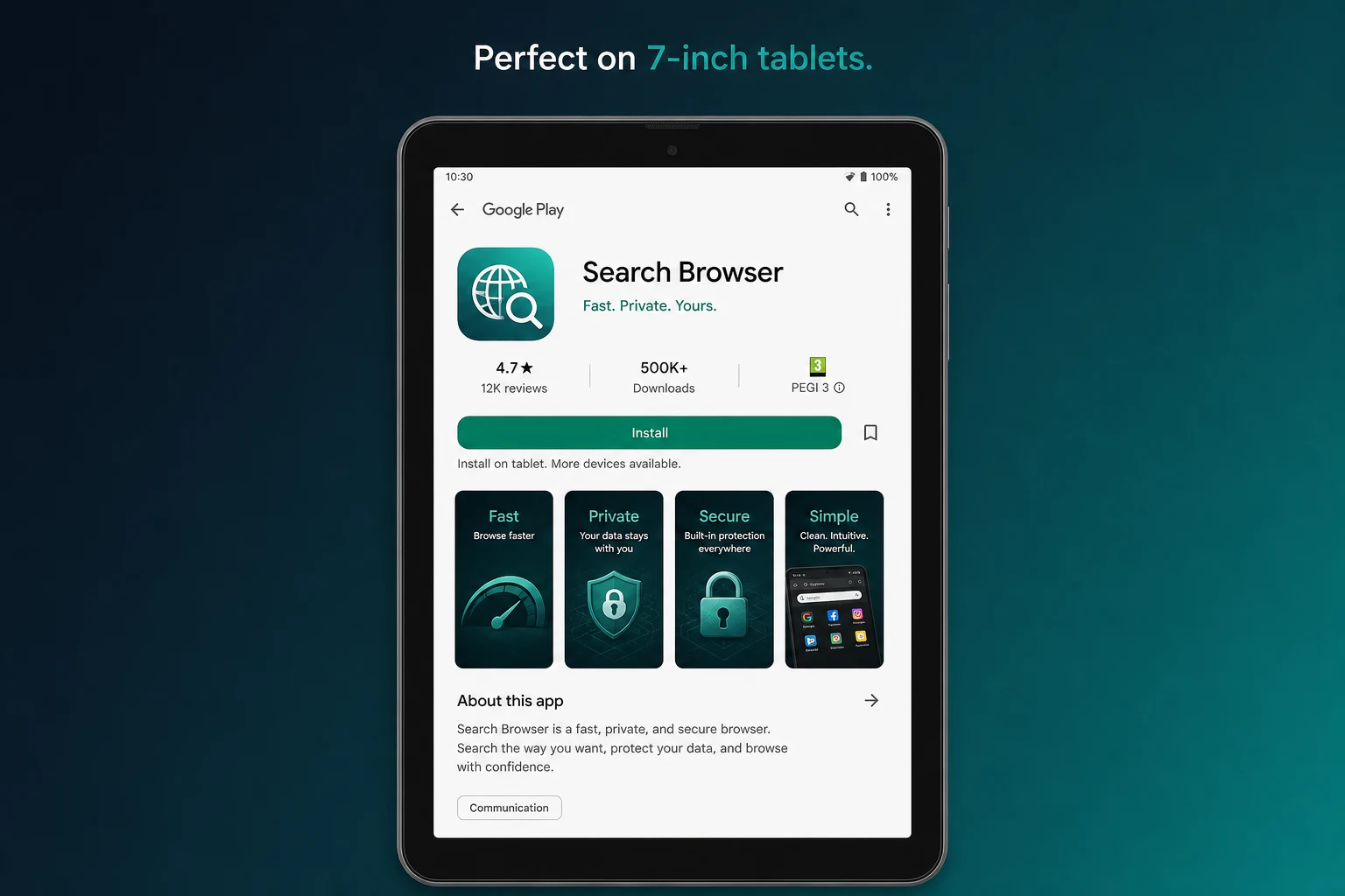 Search Browser screenshot