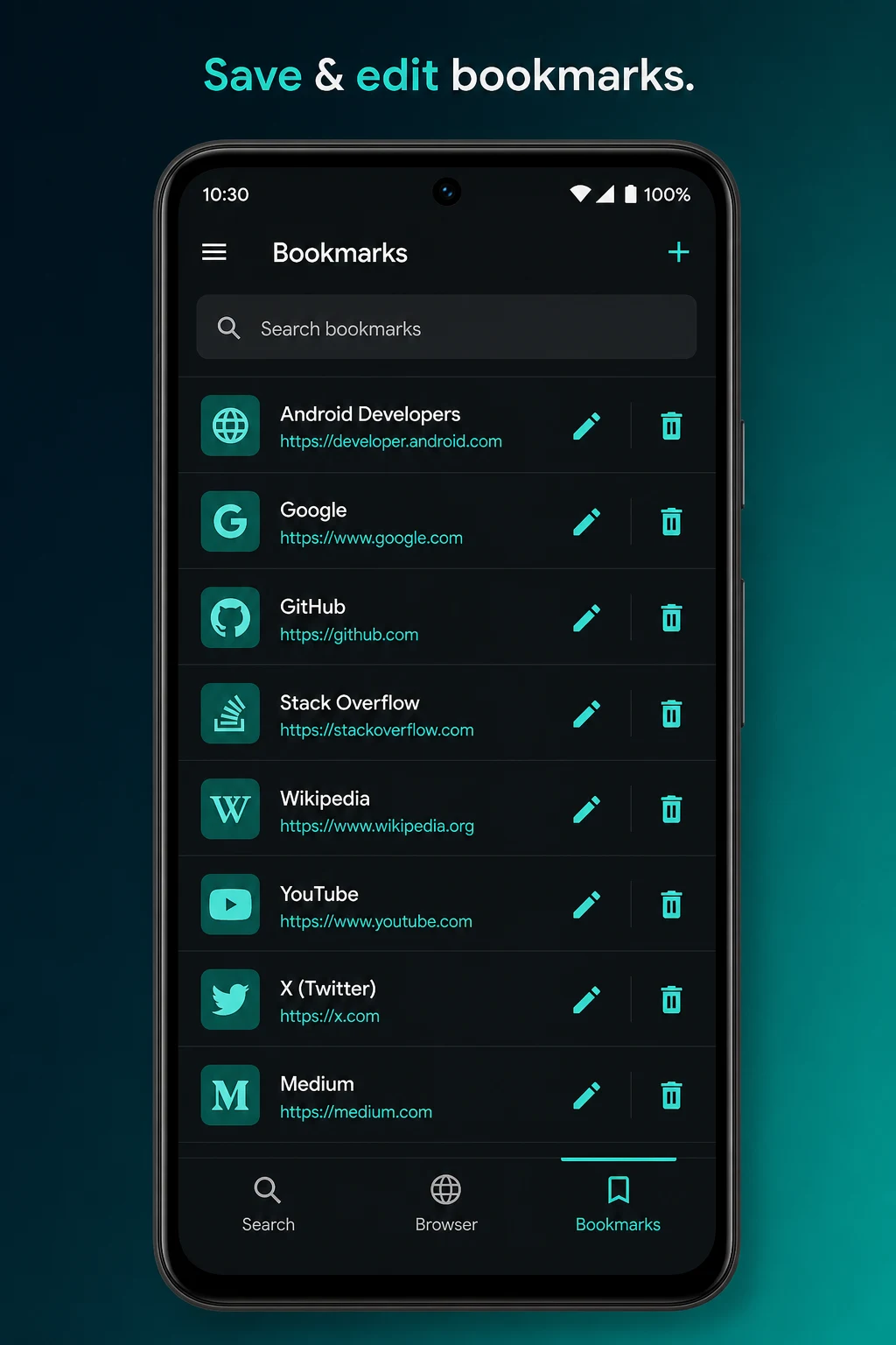 Search Browser screenshot