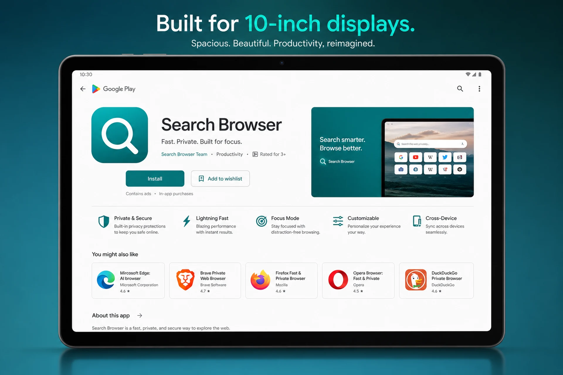 Search Browser screenshot