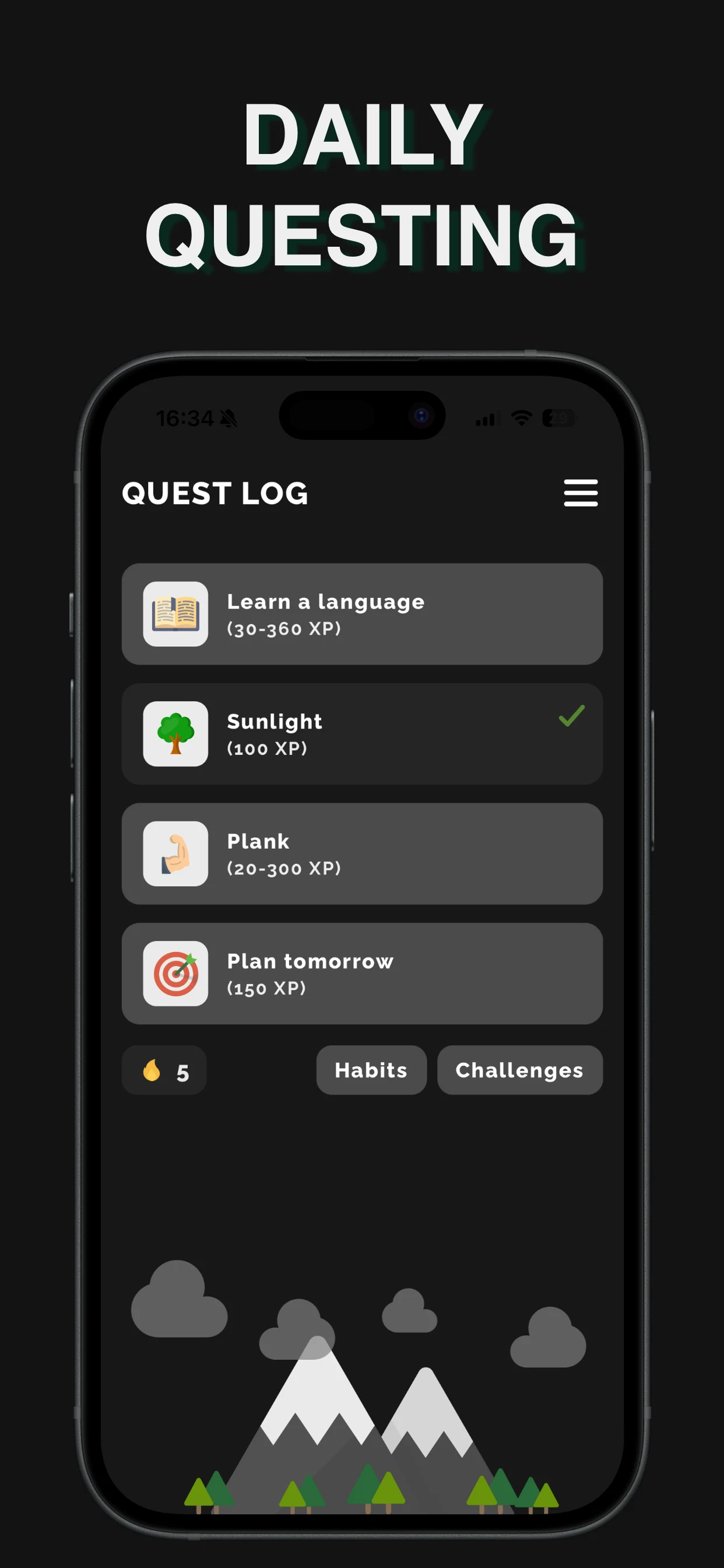Daily Side Quests screenshot