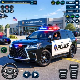 Police Prado Parking: Cop Game のアイコン