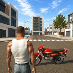 أيقونة Indian Bike Mafia Simulator 3D