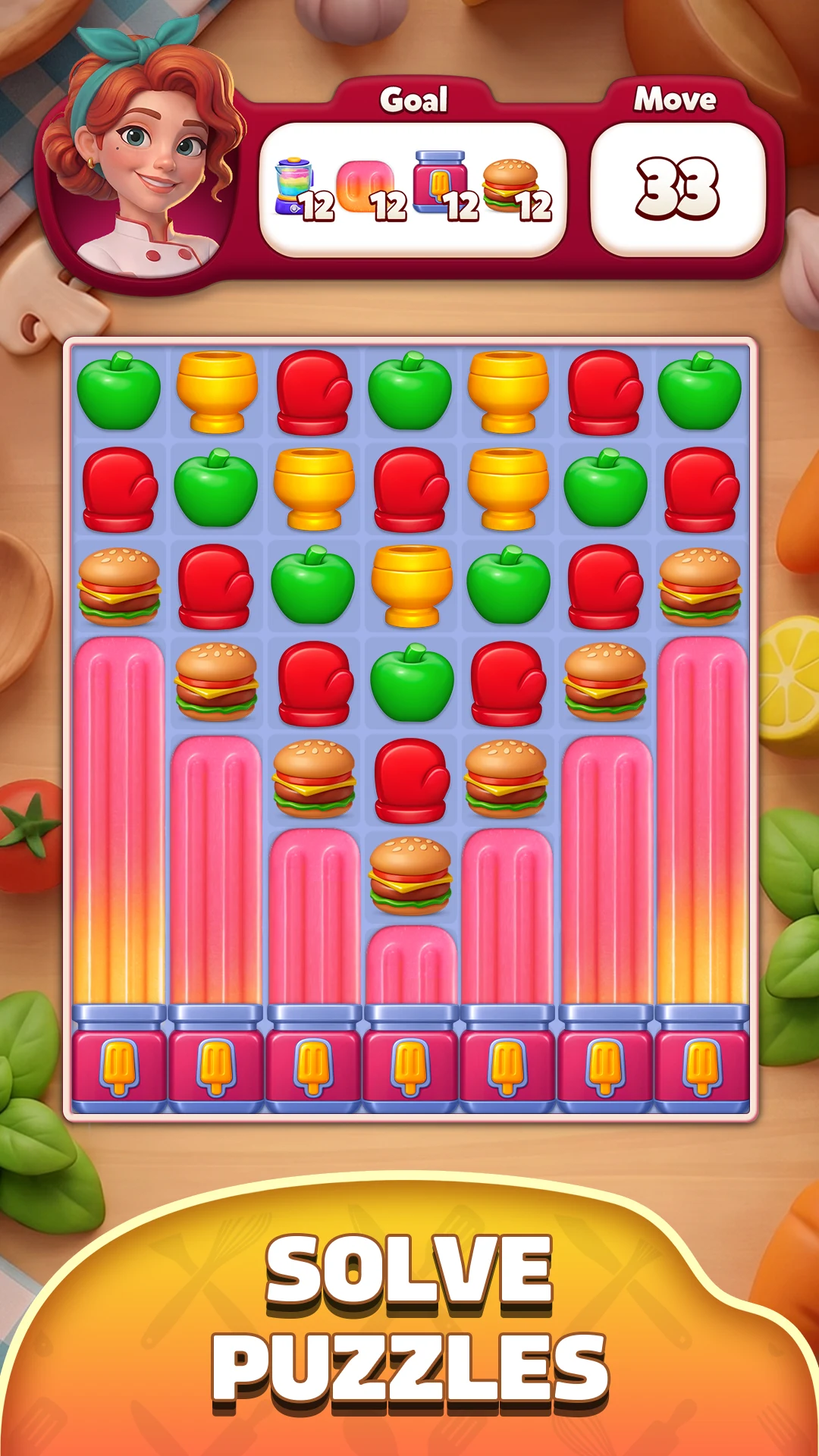 Tasty Match: Cook and Puzzle screenshot