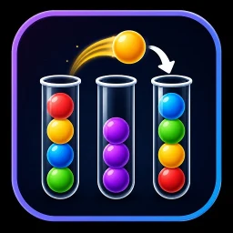 Значок Ball Sort Puzzle