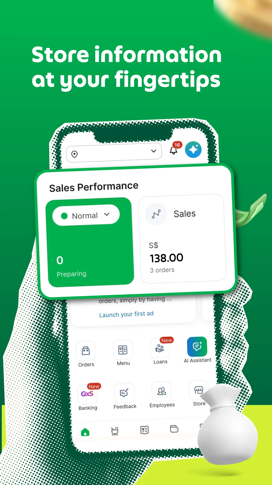 GrabMerchant screenshot
