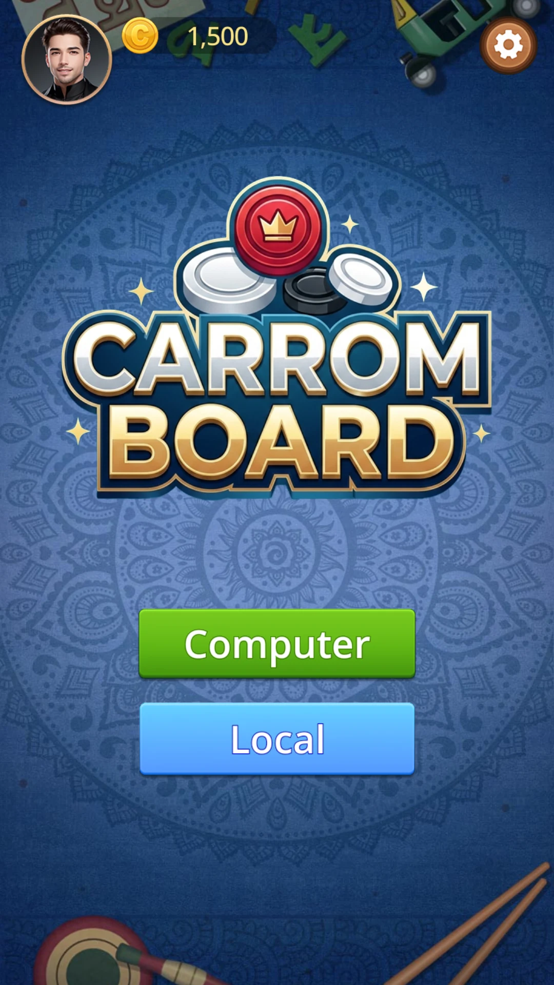 Carrom Board Offline screenshot