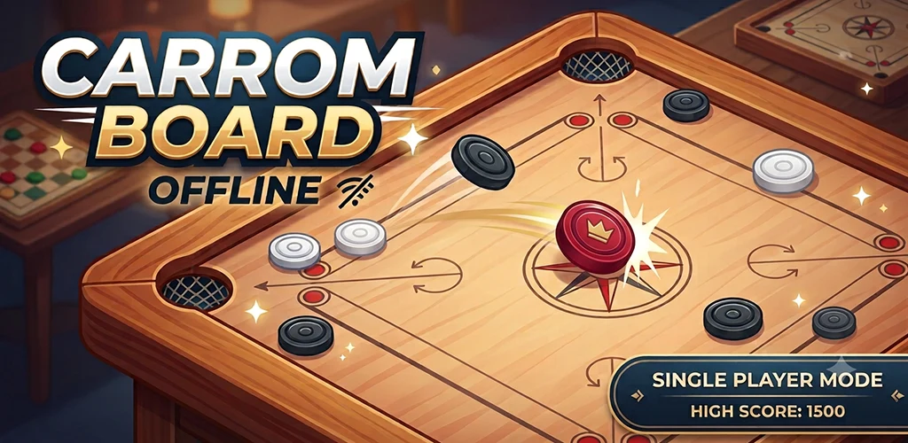 Carrom Board Offline screenshot