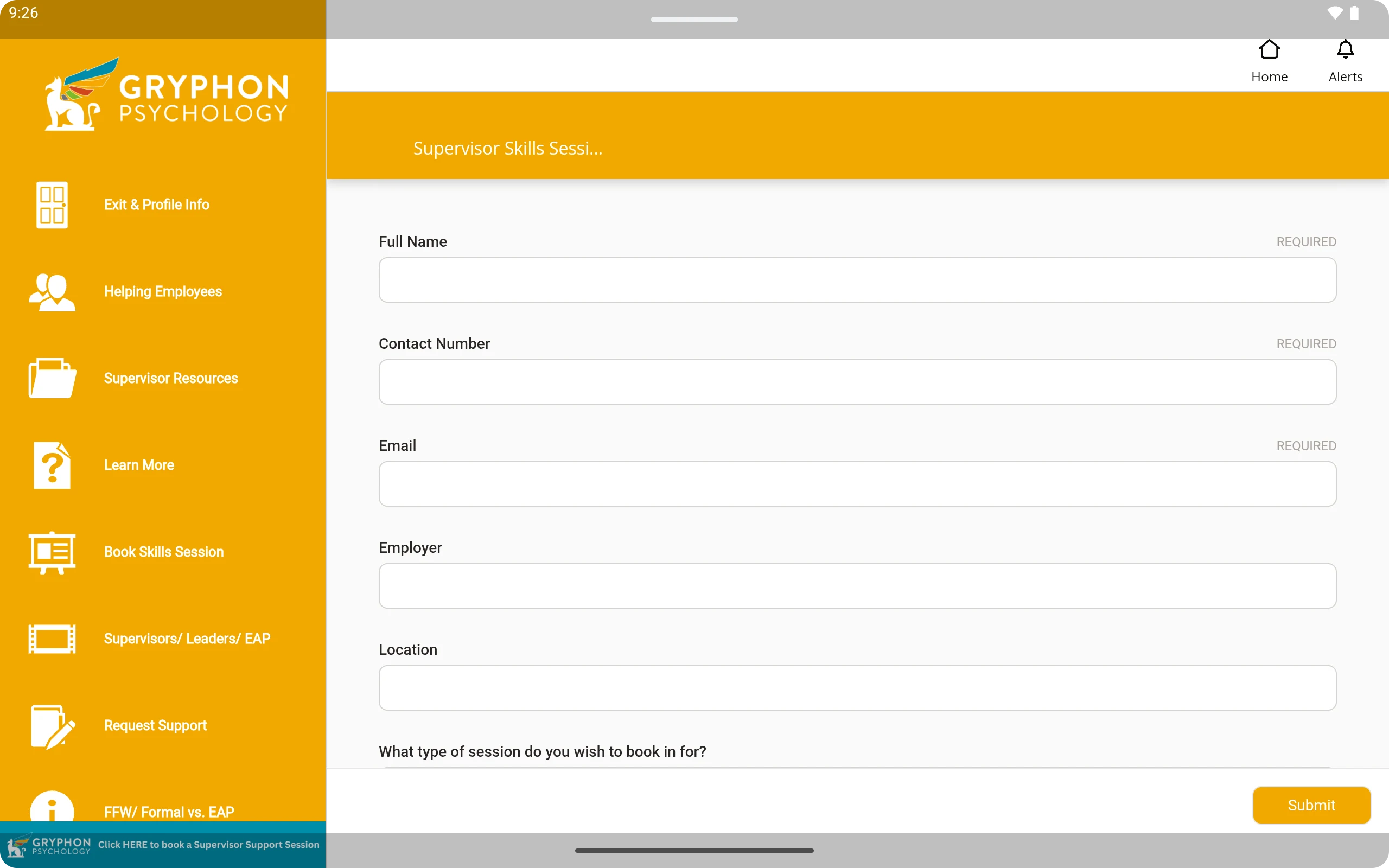 Gryphon EAP screenshot