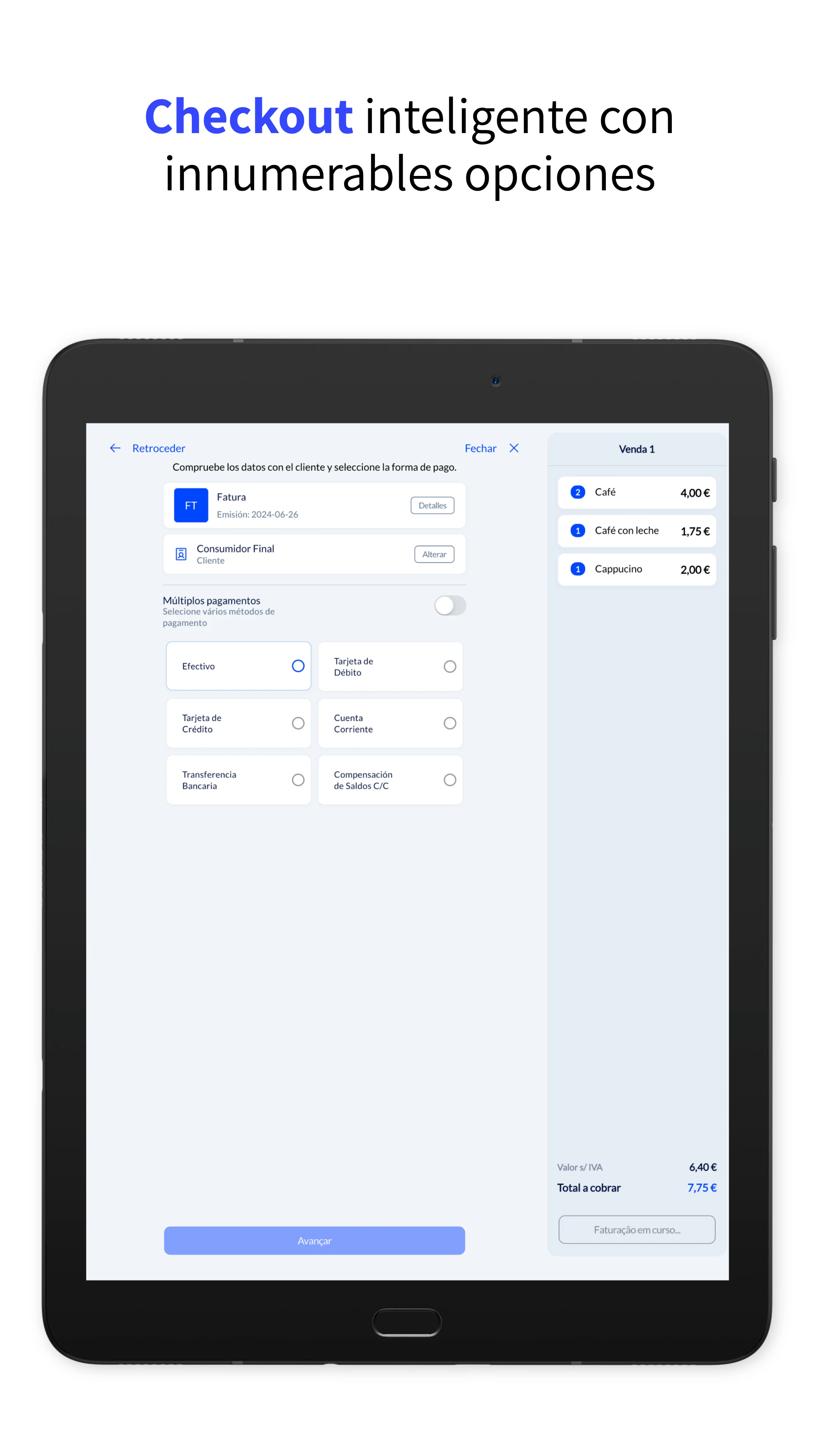 Cegid Contasimple TPV screenshot