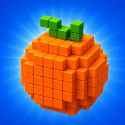 Pixel Stream 3D 아이콘
