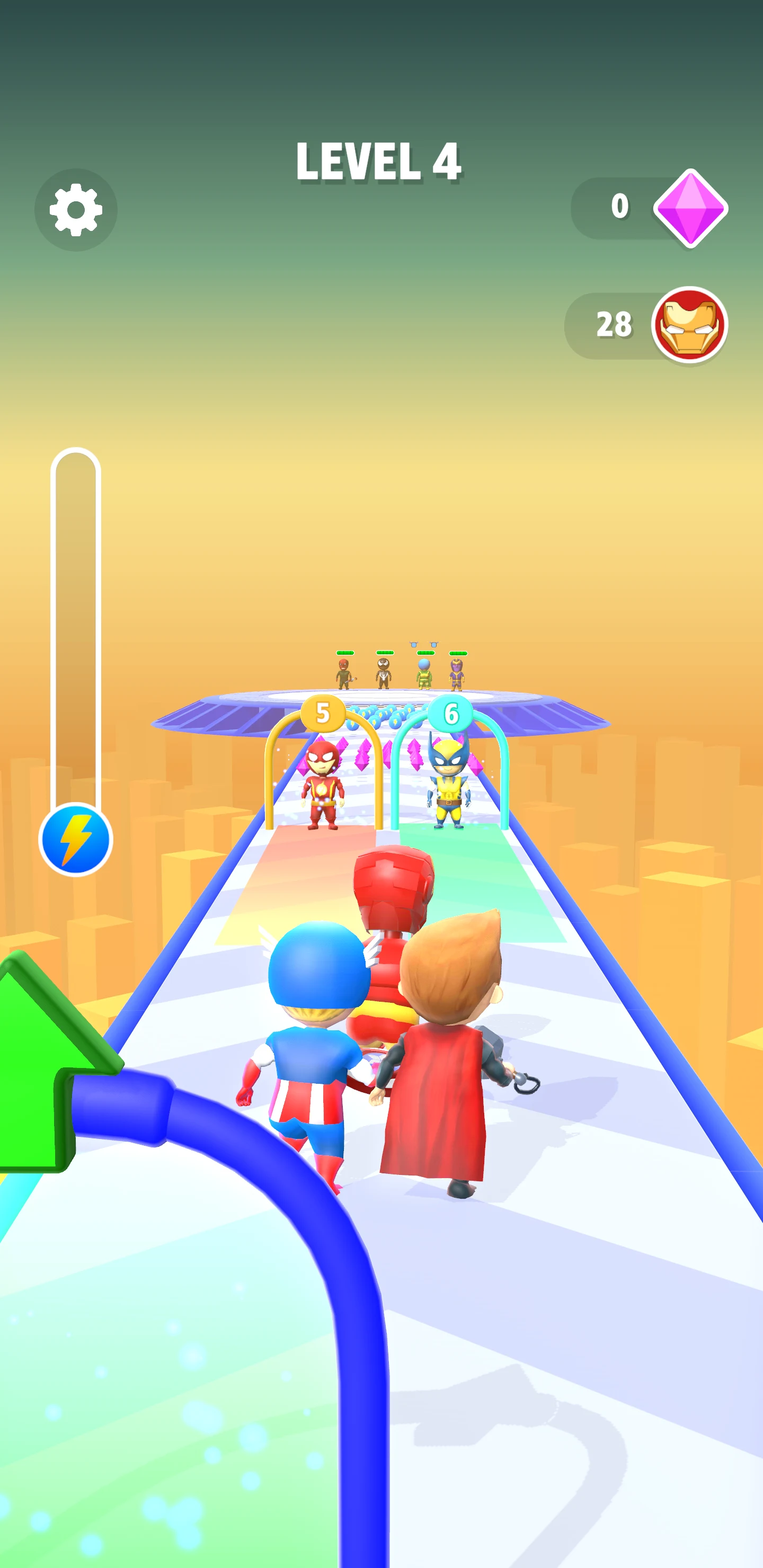 Hero Run screenshot