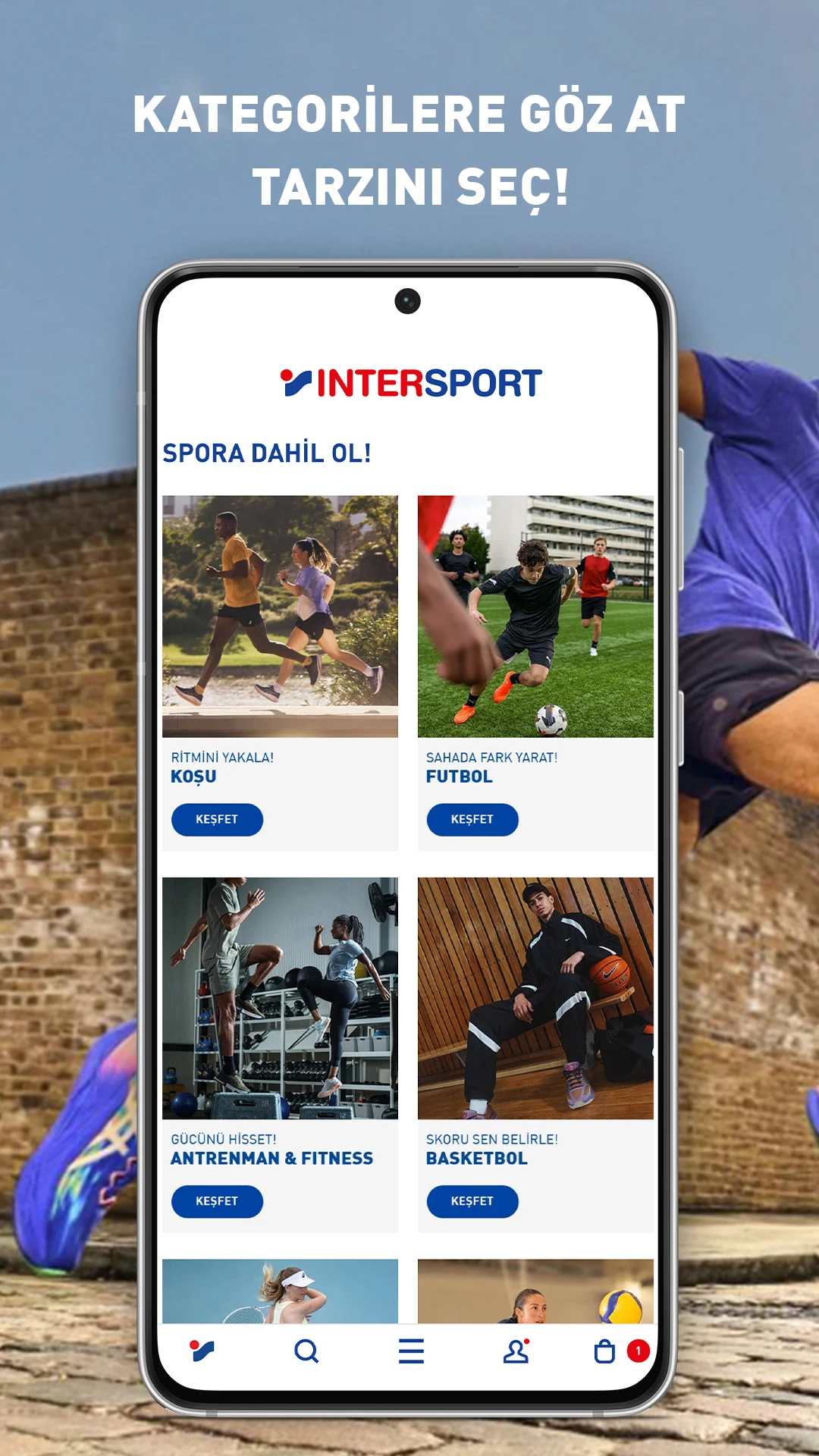 INTERSPORT Türkiye screenshot