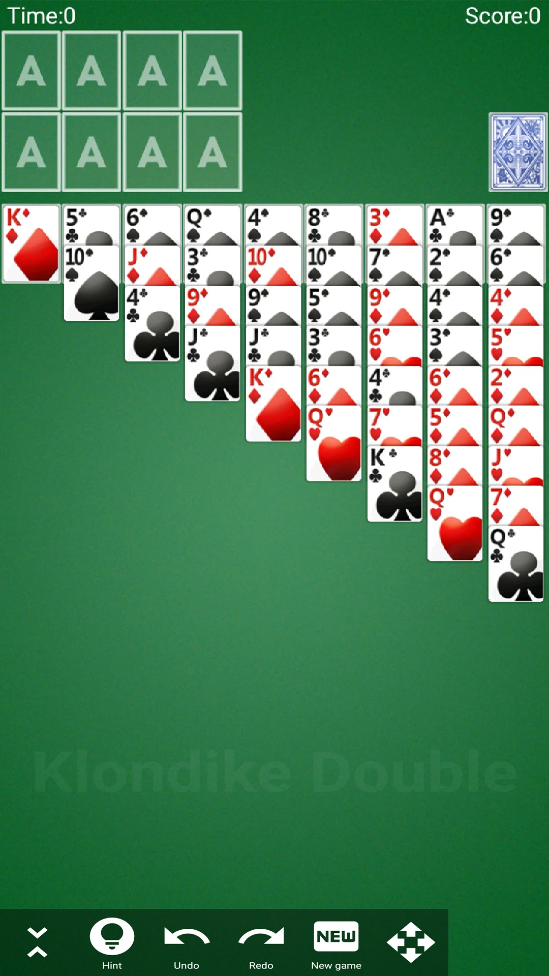 Solitaire screenshot