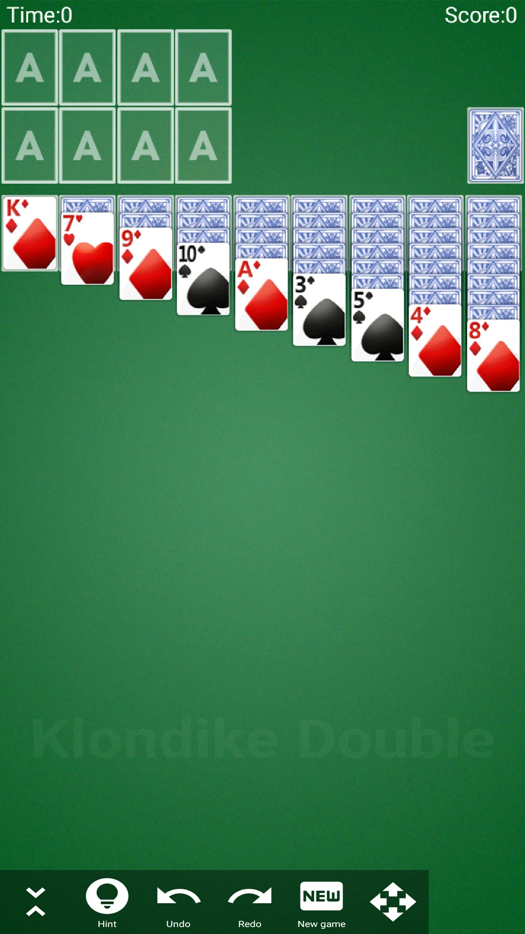 Solitaire screenshot