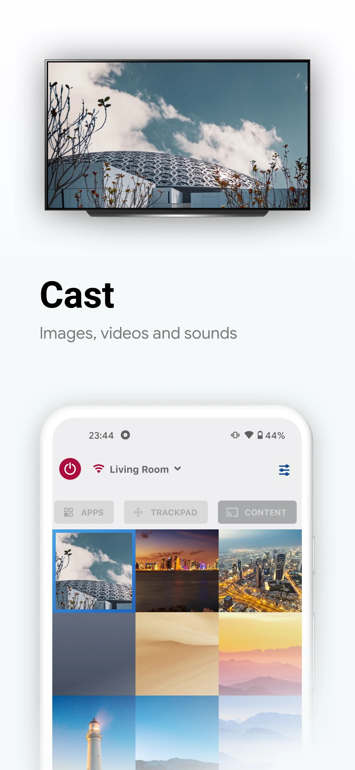 Samsung Smart TV Remote screenshot