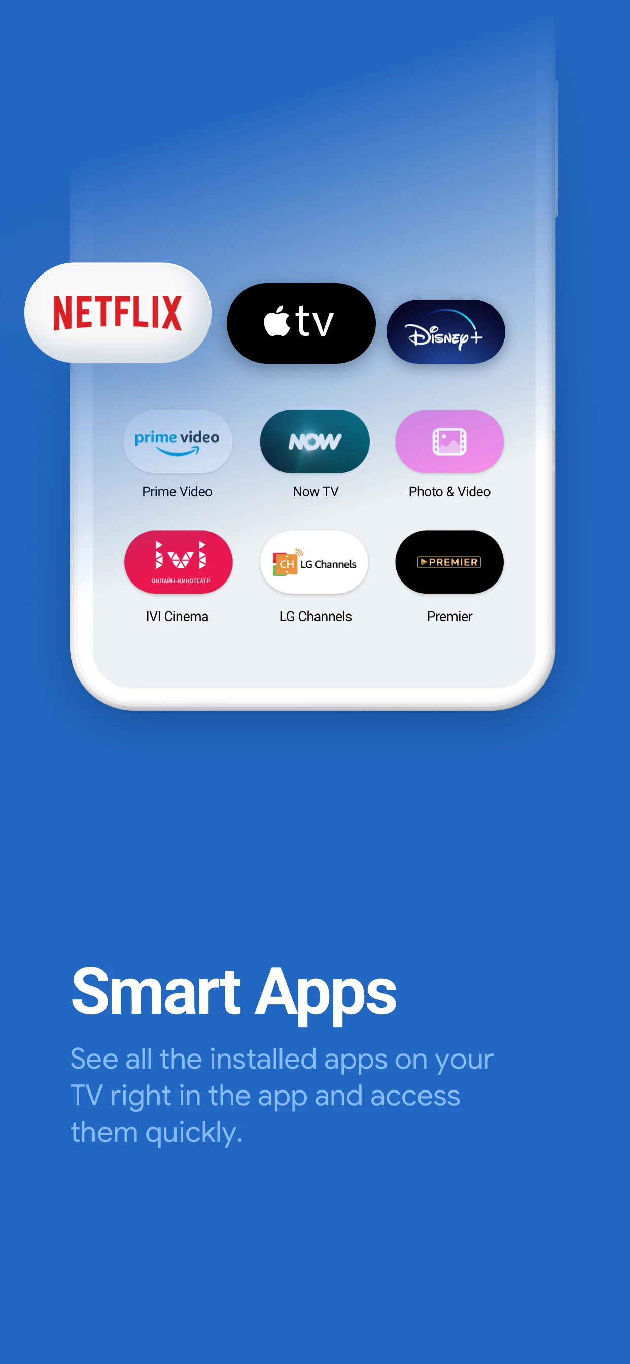 Samsung Smart TV Remote screenshot