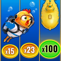 Значок Chicken Cross - Sea Cross 2