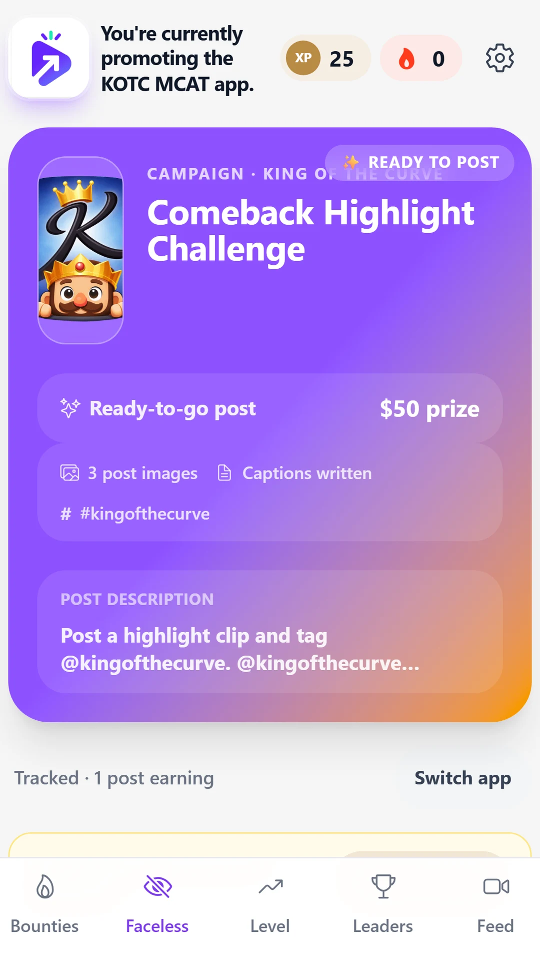 Influencely screenshot