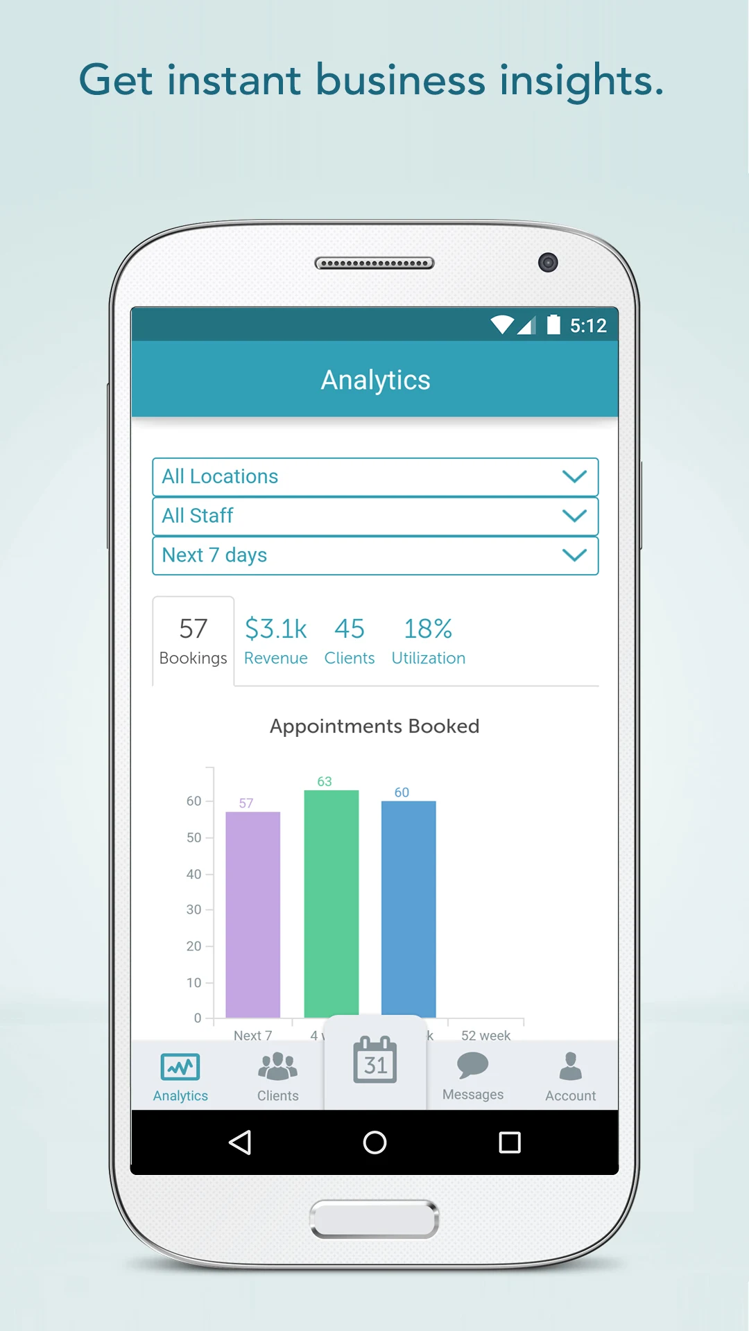 MyTime Scheduler for Merchants screenshot
