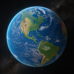 Icône de Devine le Globe 3D