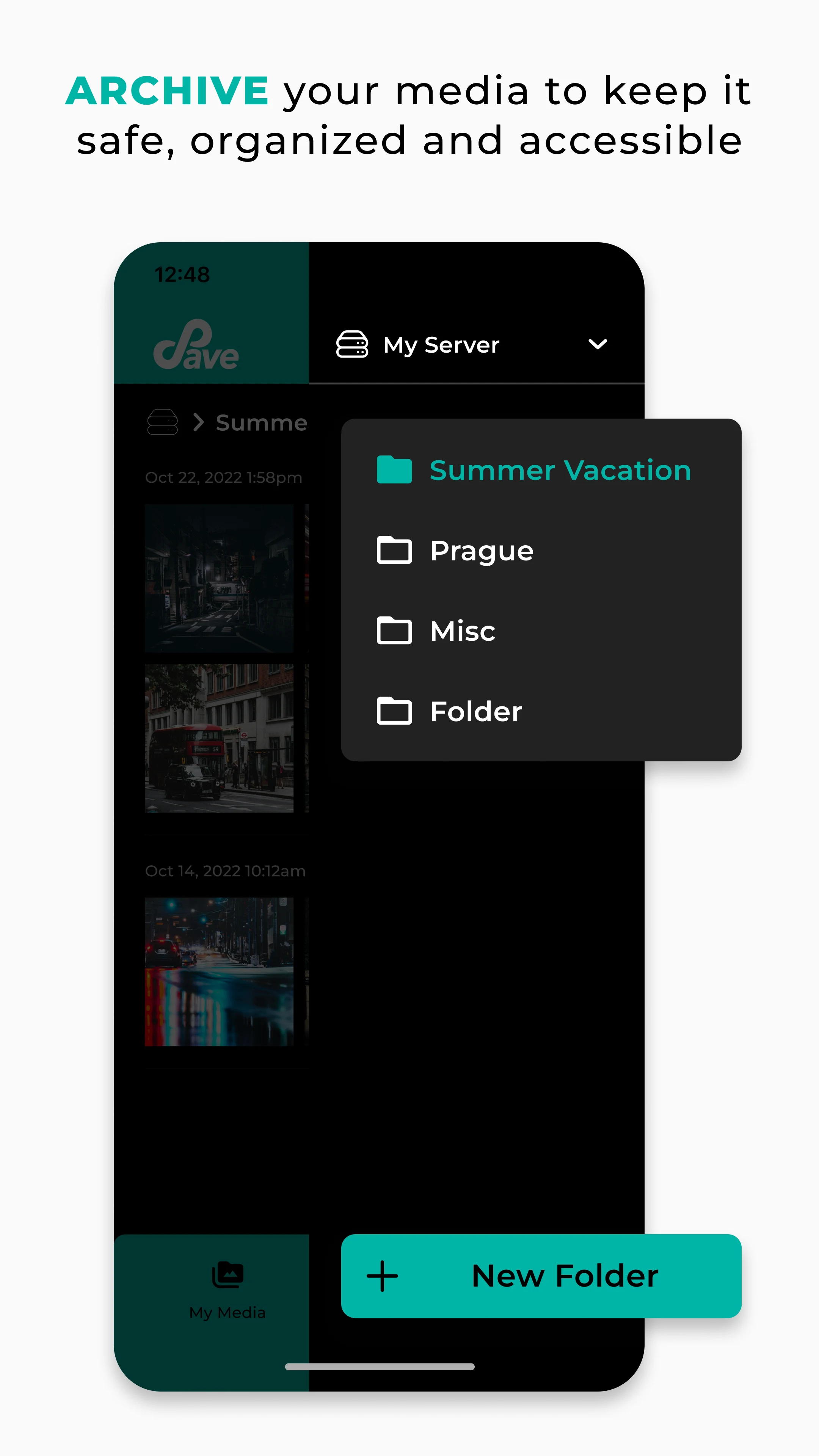 Save by OpenArchive screenshot