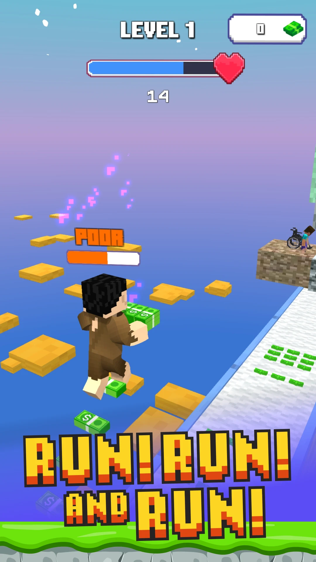 Craft Runner - Money Run 3D screenshot