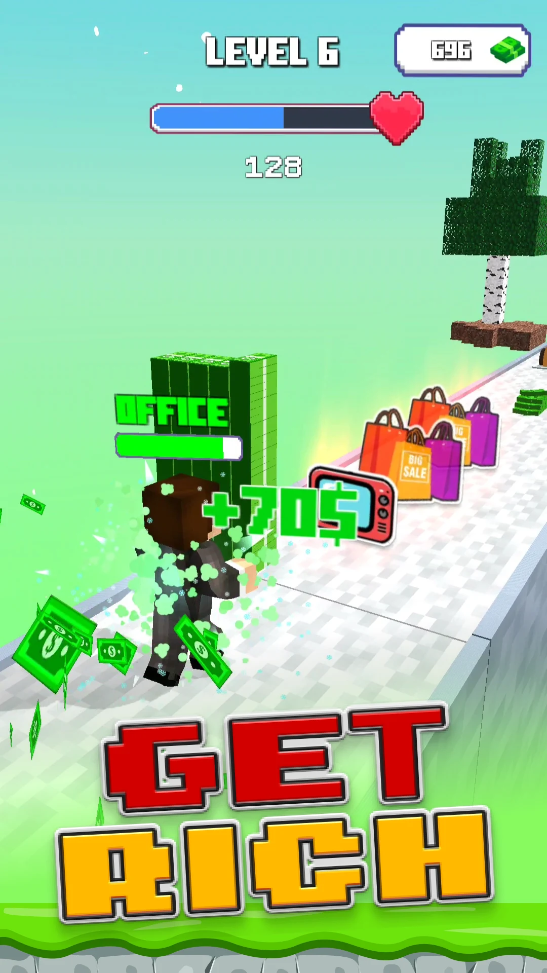 Craft Runner - Money Run 3D screenshot