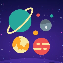 3D Solar System Kids Games icon