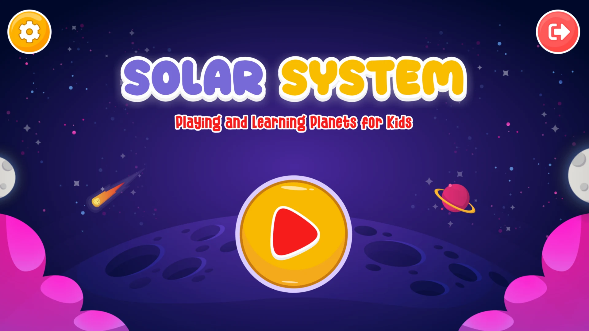 3D Solar System Kids Games screenshot