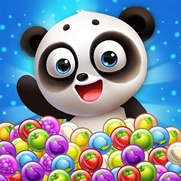 Panda Fruit Bubble Pop Shoot のアイコン
