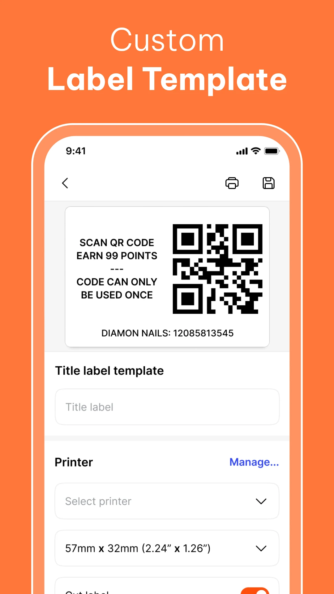StickyQR - Manager screenshot