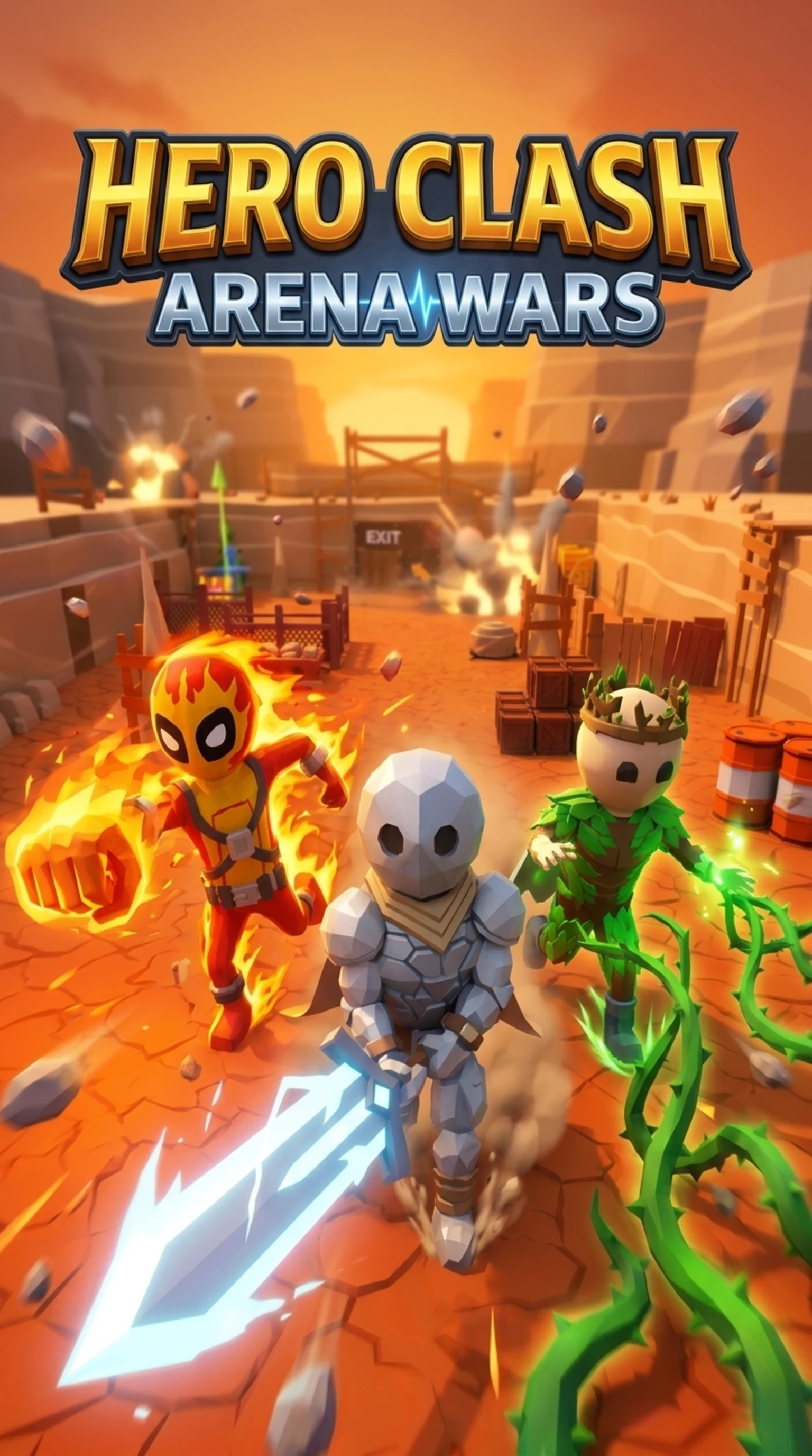 Hero Clash: Squad Blitz screenshot