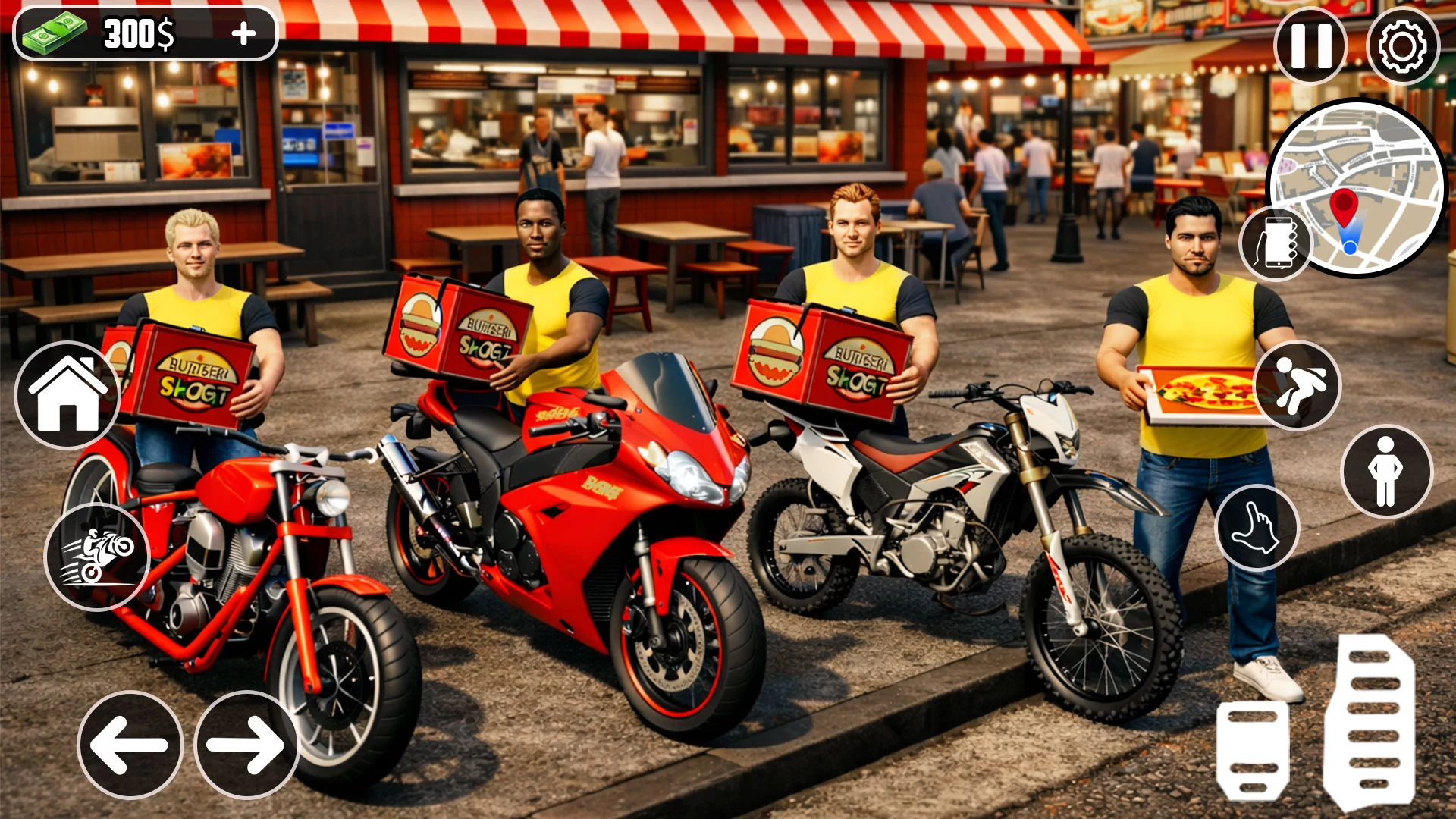 Food Delivery Rider Boy Life screenshot