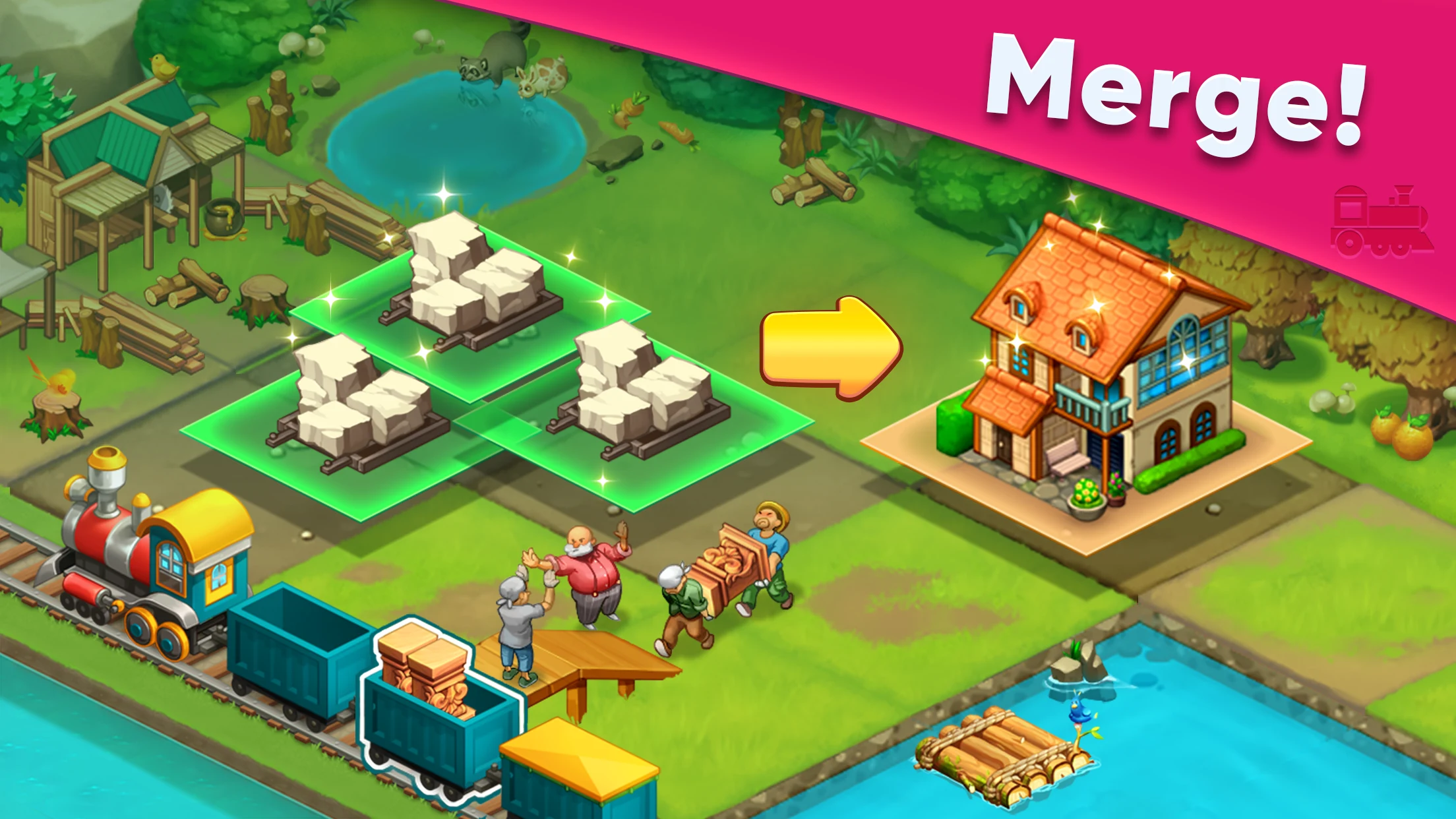 Merge Train Games screenshot