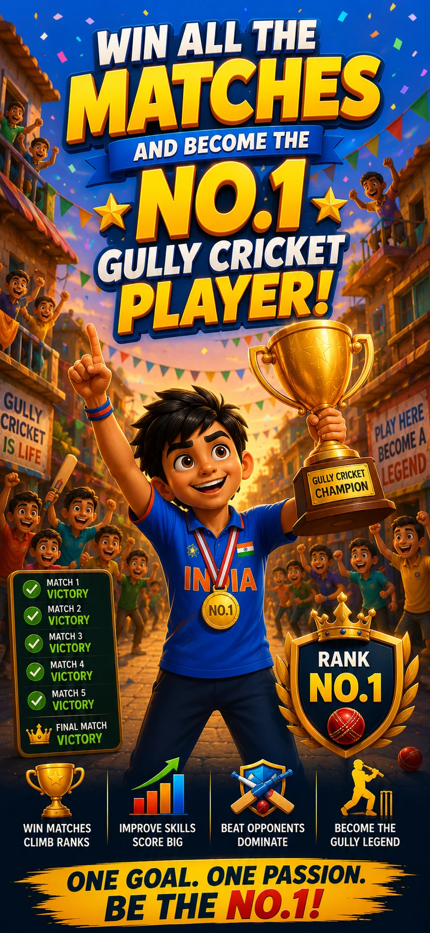 Indian Gully Cricket Tap Shot screenshot